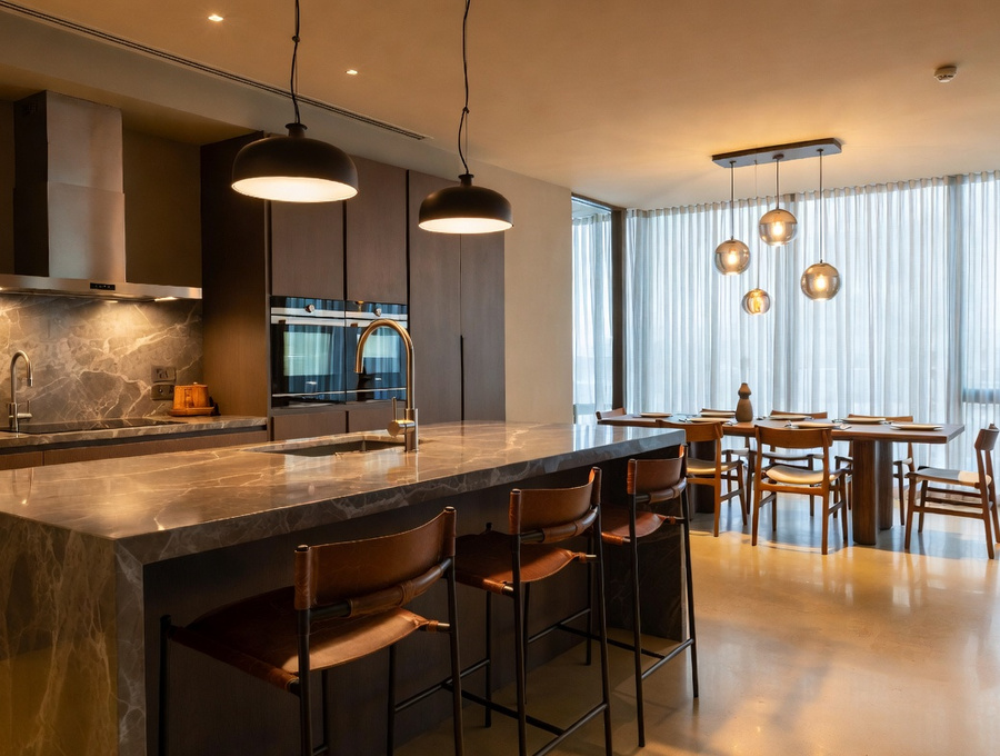 Kitchen dining open-plan